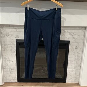 lululemon athletica Navy blue Pants leggings